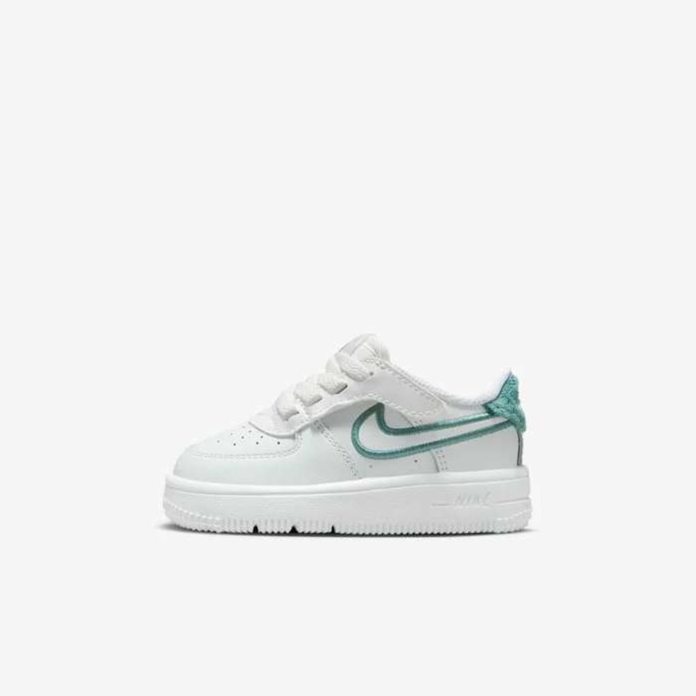 Nike Force 1 Low EasyOn LV8 3 TD Summit White Green Toddler 5C FZ3368-100